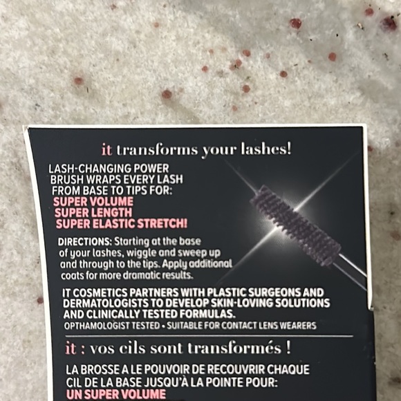 it Cosmetics Superhero Elastic Stretch Mascara Travel Size - Picture 4 of 4